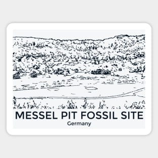 Messel Pit Fossil Site - Germany Magnet